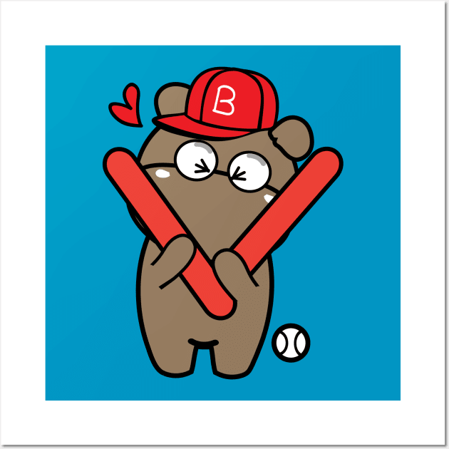 CoCo love Baseball Wall Art by CindyS